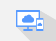 Free cloud computing connection cloud vector