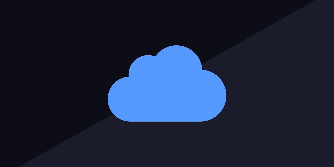 Free cloud cloud computing connection vector