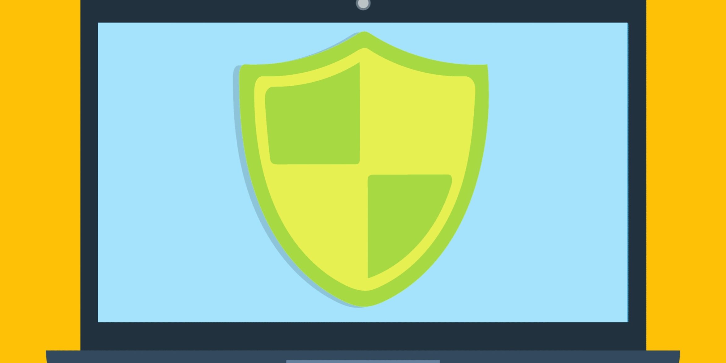Free antivirus security privacy illustration